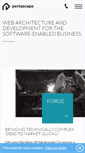Mobile Screenshot of pentascape.com